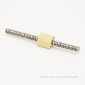 Tr8x8 Trapezoidal lead screw with brass nut